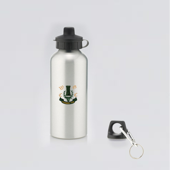 Aluminium Water Bottle with 2 Cap Styles-WGCC