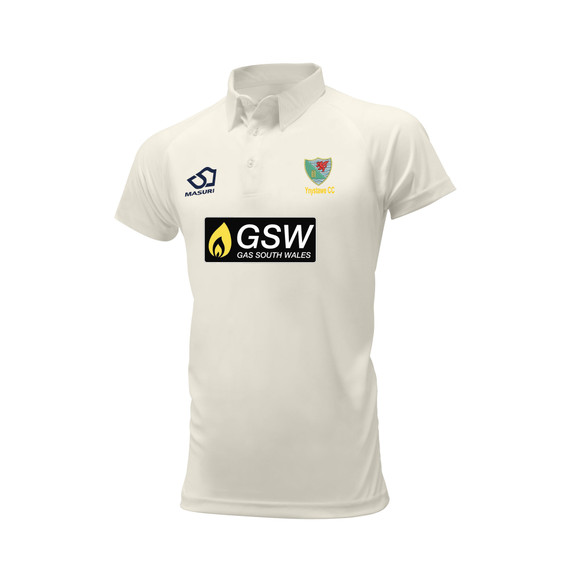 Mens Short Sleeve Cricket Shirt-YYSTW