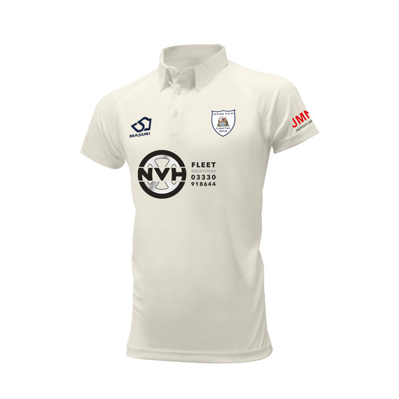 Junior Short Sleeve Cricket Shirt-NWRMC