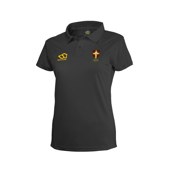 Women's Short Sleeve Coloured Cricket Shirt-KING