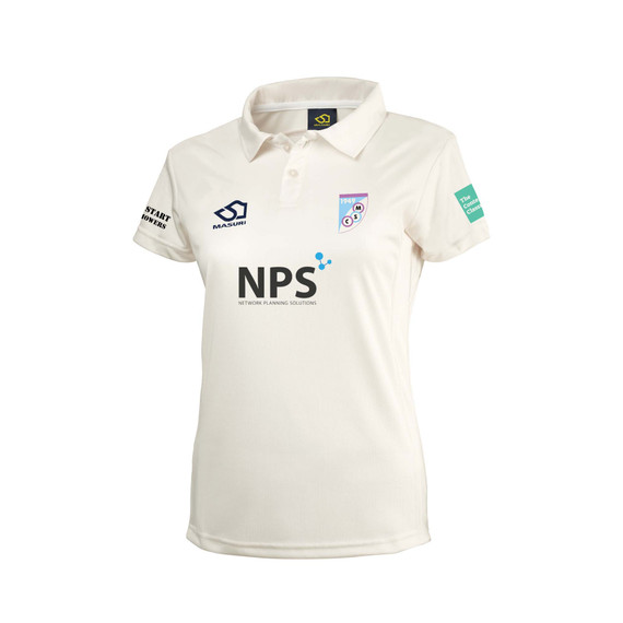 Women's Short Sleeve Cricket Shirt-MERSHAM