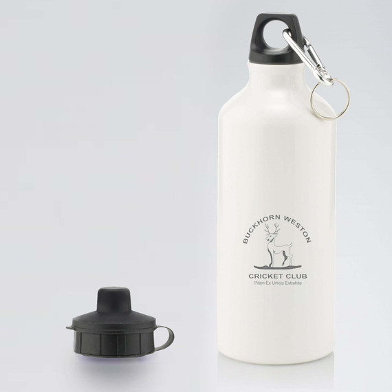 Aluminium Water Bottle with 2 Cap Styles-BUCKWEST