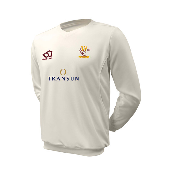 Long Sleeve Cricket Slipover -ALMWESCC