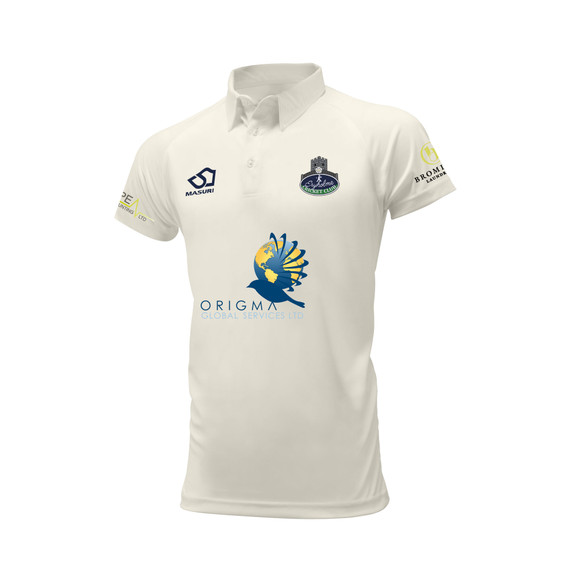 Junior Short Sleeve Cricket Shirt-ERYHOL