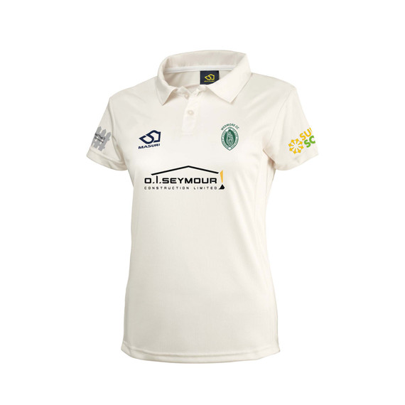 Women's Short Sleeve Cricket Shirt-WEDCC