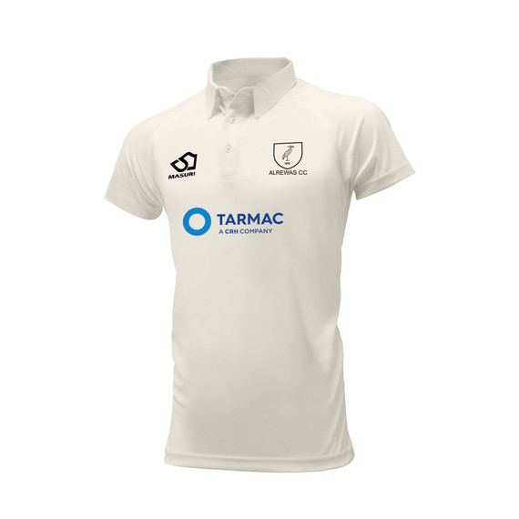 Junior Short Sleeve Cricket Shirt-ALRWAS