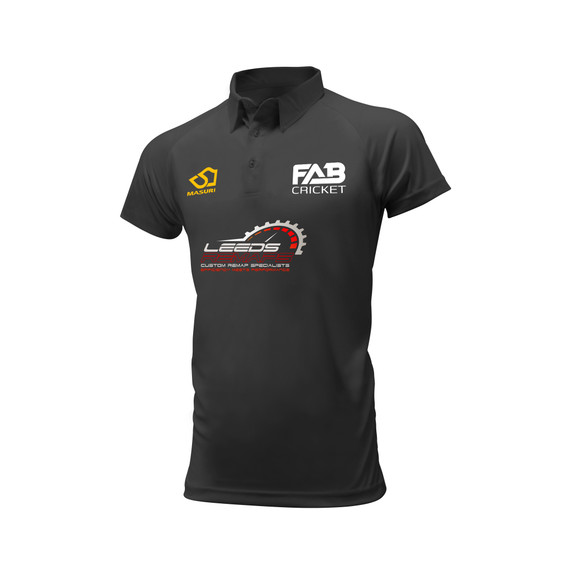 Junior Short Sleeve Coloured Cricket Shirt -FABC
