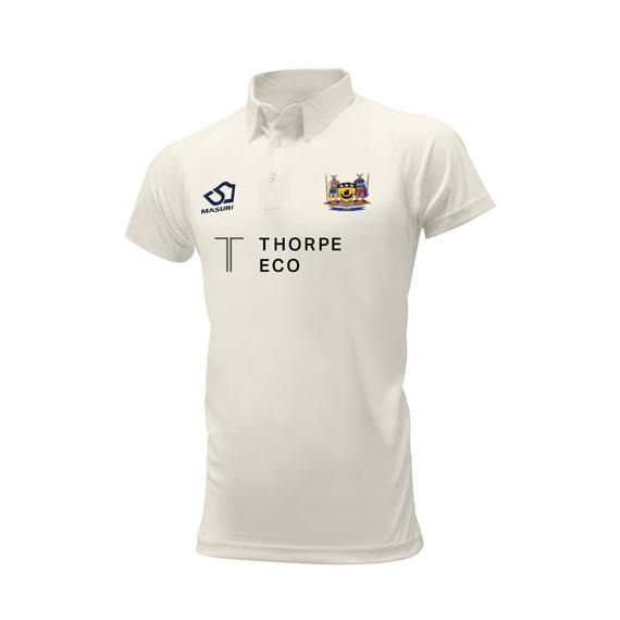 Junior Short Sleeve Cricket Shirt-GOOLE