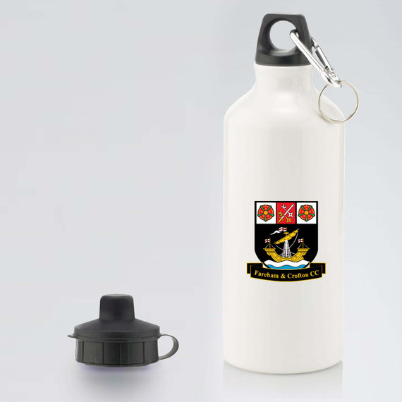 Aluminium Water Bottle with 2 Cap Styles-FHCROFTON