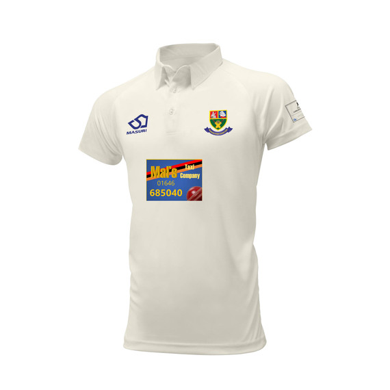 Mens Short Sleeve Cricket Shirt-PEMDCC