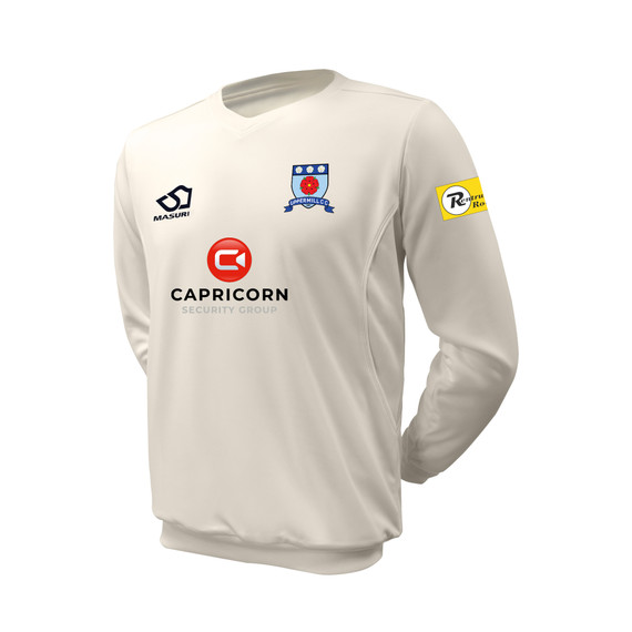 2nd Team Junior Long Sleeve Cricket Slipover -UPRMIL