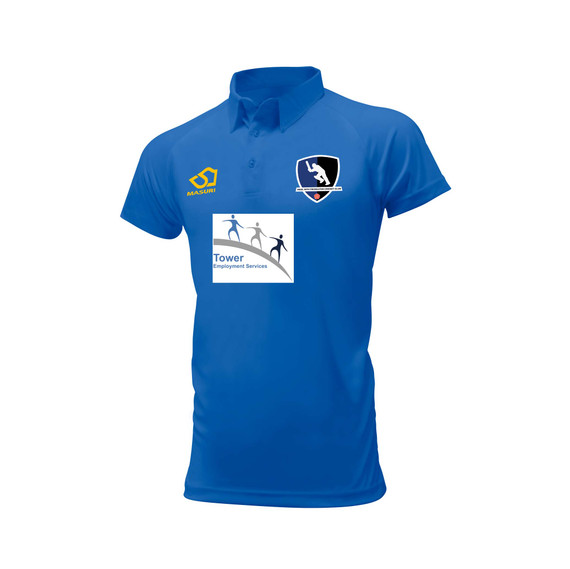 Junior Short Sleeve Coloured Cricket Shirt -INWFRK
