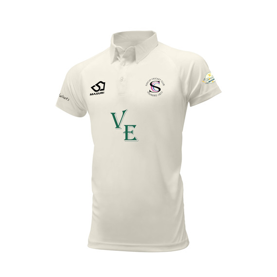 Mens Short Sleeve Cricket Shirt-SIDCUP