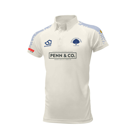 Junior Short Sleeve Cricket Shirt-KOTCC