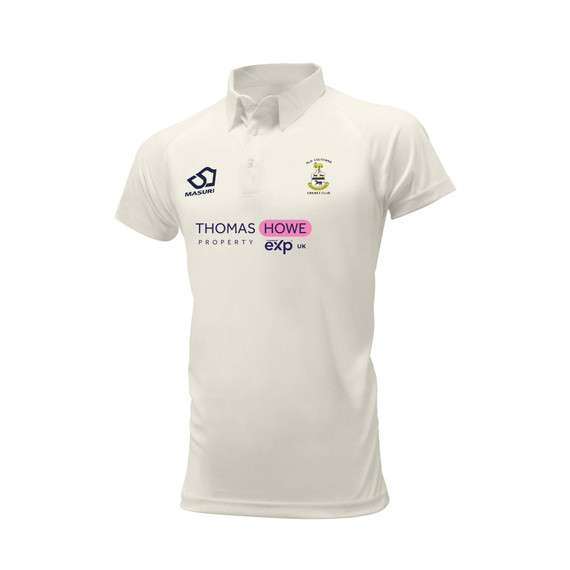 Junior Short Sleeve Cricket Shirt-OLDC