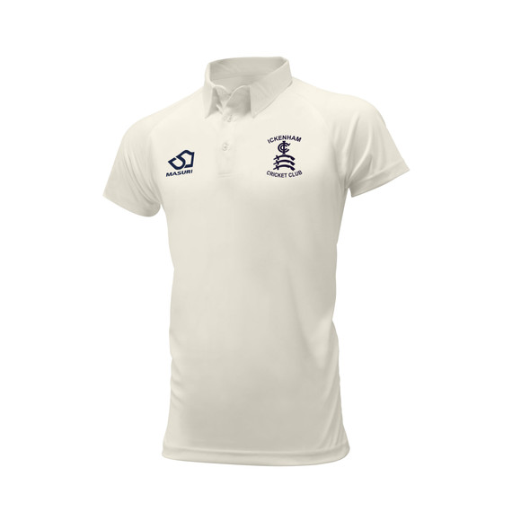 Mens Short Sleeve Cricket Shirt-ICKENCC