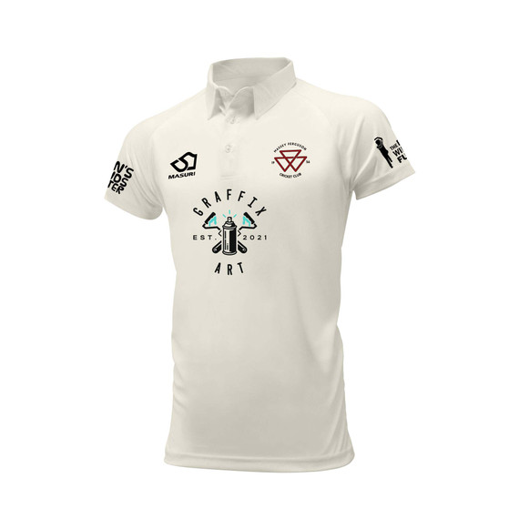 Mens Short Sleeve Cricket Shirt-MFGSC