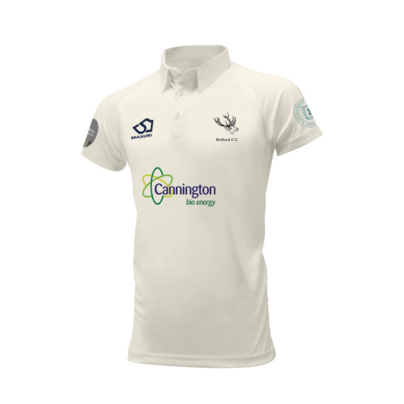 Junior Short Sleeve Cricket Shirt-HOLFO