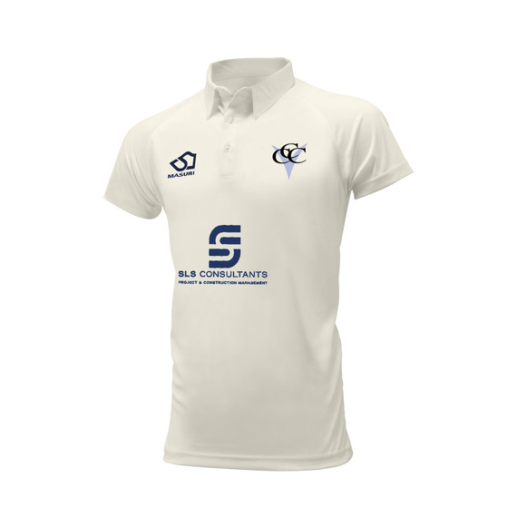 Mens Short Sleeve Cricket Shirt-CASTFCC