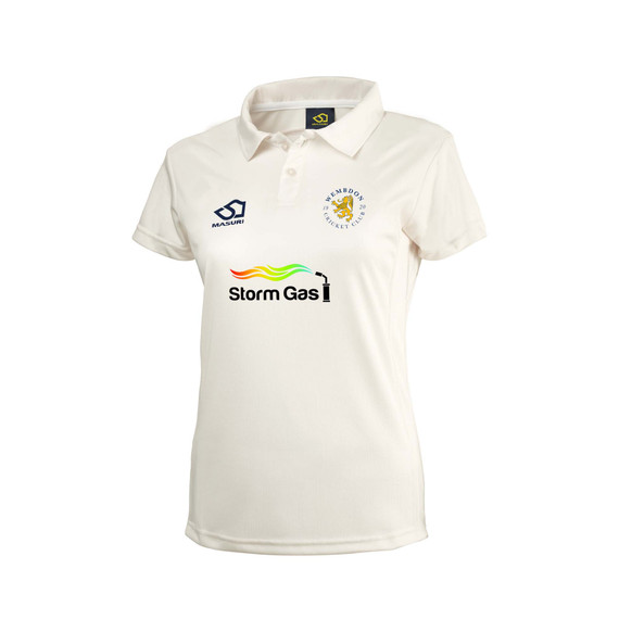 Women's Short Sleeve Cricket Shirt-WEMBDO