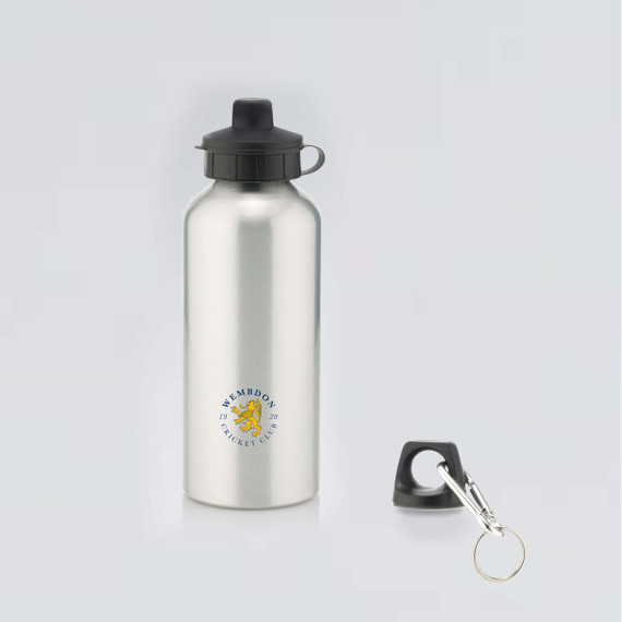 Aluminium Water Bottle with 2 Cap Styles-WEMBDO