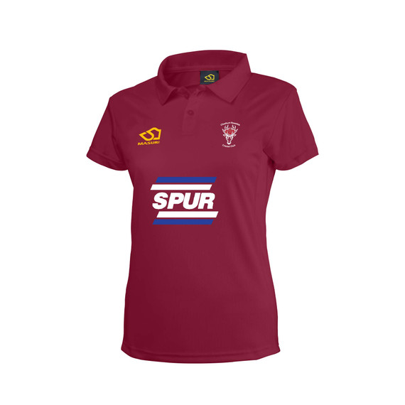 Women's Short Sleeve Coloured Cricket Shirt-CRCC