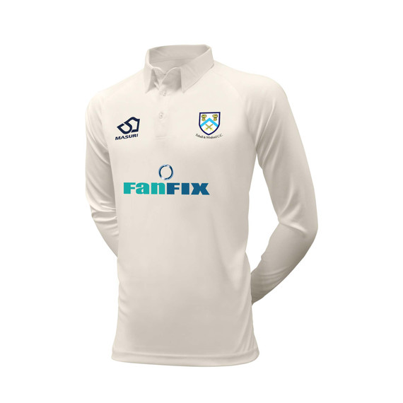 Junior Long Sleeve Cricket Shirt-ExhallWix