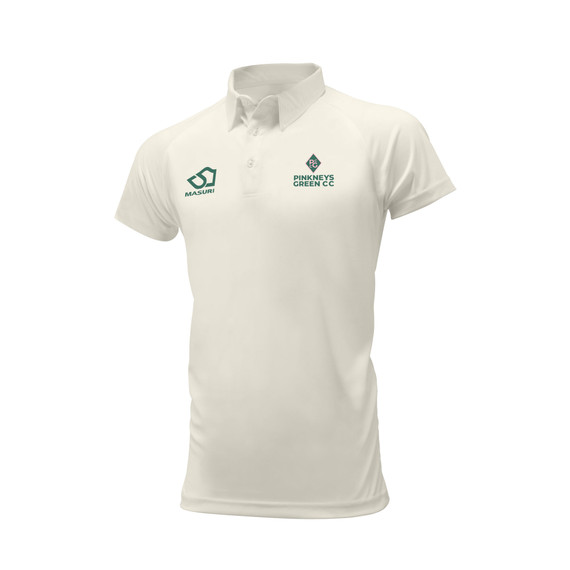 Mens Short Sleeve Cricket Shirt-PINKGN