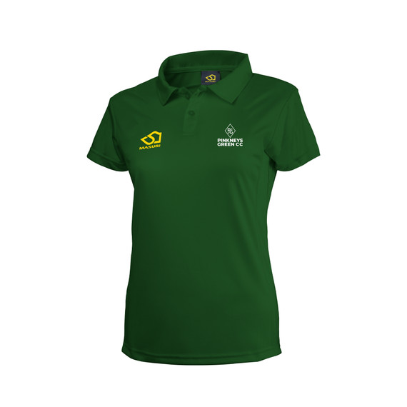 Women's Short Sleeve Coloured Cricket Shirt-PINKGN