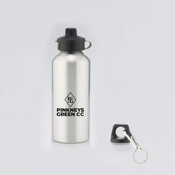 Aluminium Water Bottle with 2 Cap Styles-PINKGN