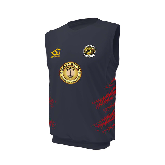 Coloured Sleeveless Slipover -PENYG