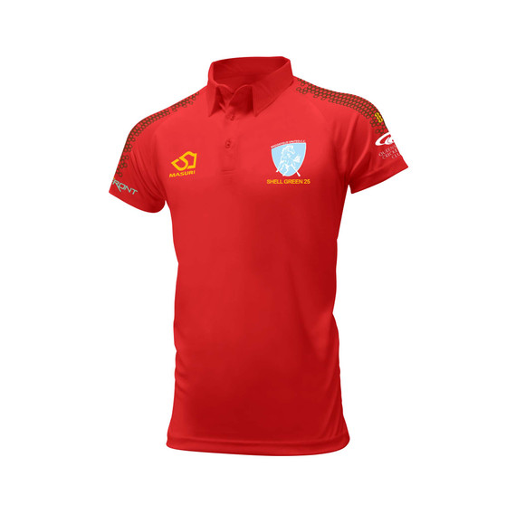 Junior Short Sleeve Coloured Cricket Shirt -BFDCC