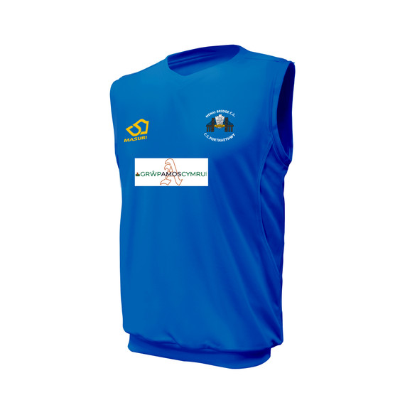 Junior Coloured Sleeveless Slipover -MENBRI