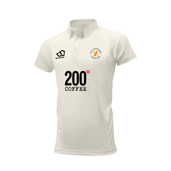 Mens Short Sleeve Cricket Shirt-WBFCC