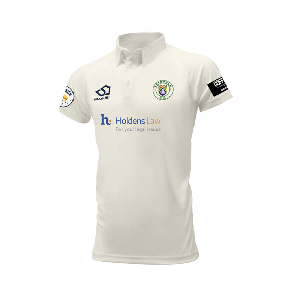 Junior Short Sleeve Cricket Shirt-TRIMPE
