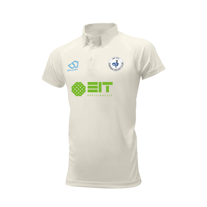 Mens Short Sleeve Cricket Shirt-DORK