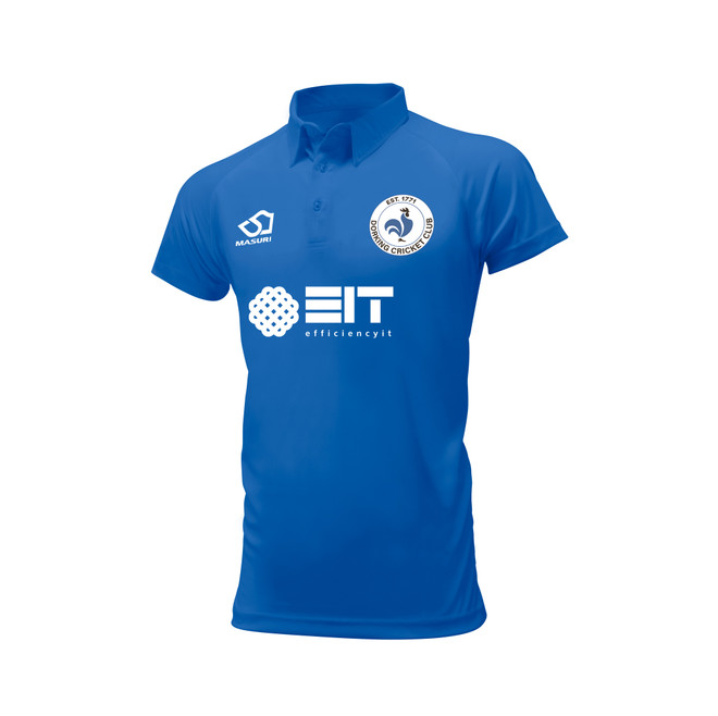 Mens Short Sleeve Coloured Cricket Shirt -DORK