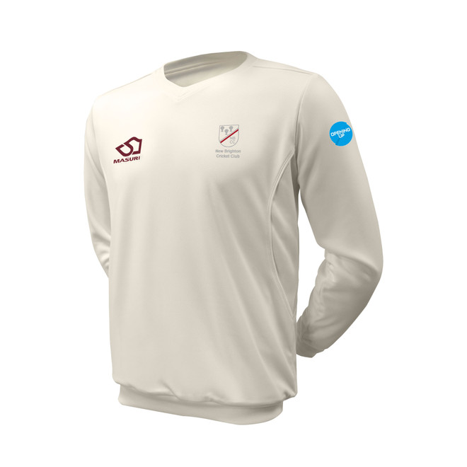 Long Sleeve Cricket Slipover -NBTCC