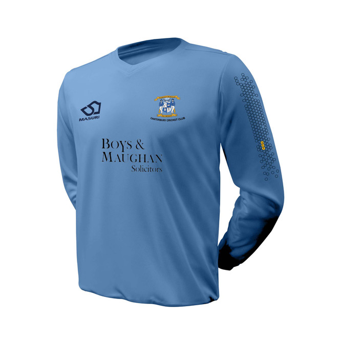 Junior Long Sleeve Coloured Playing Sweater  -CNTBRY
