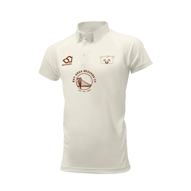 Mens Short Sleeve Cricket Shirt-BAB