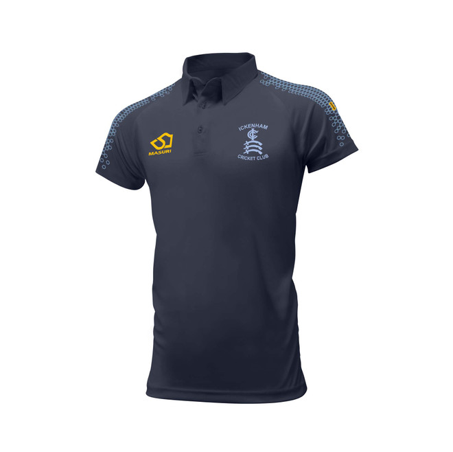 Junior Short Sleeve Coloured Cricket Shirt - No Spons-ICKENCC