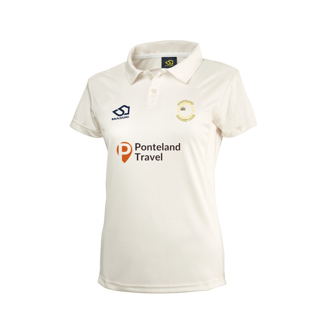 Women's Short Sleeve Cricket Shirt-PONT