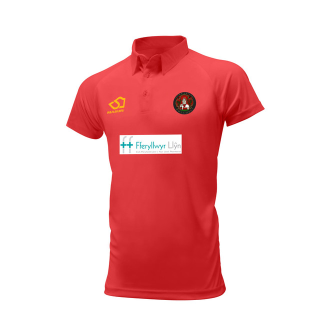 Junior Short Sleeve Coloured Cricket Shirt -PWLLHE