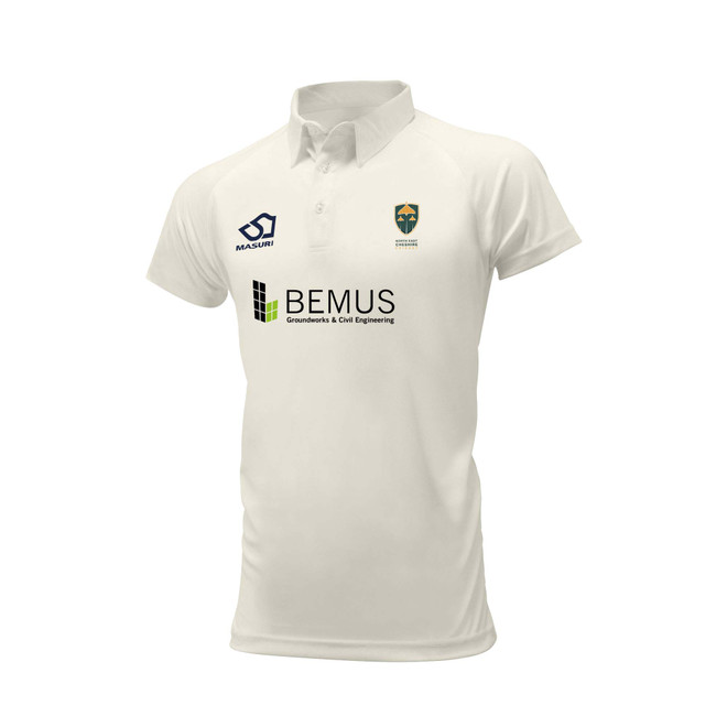 Junior Short Sleeve Cricket Shirt-NRETC