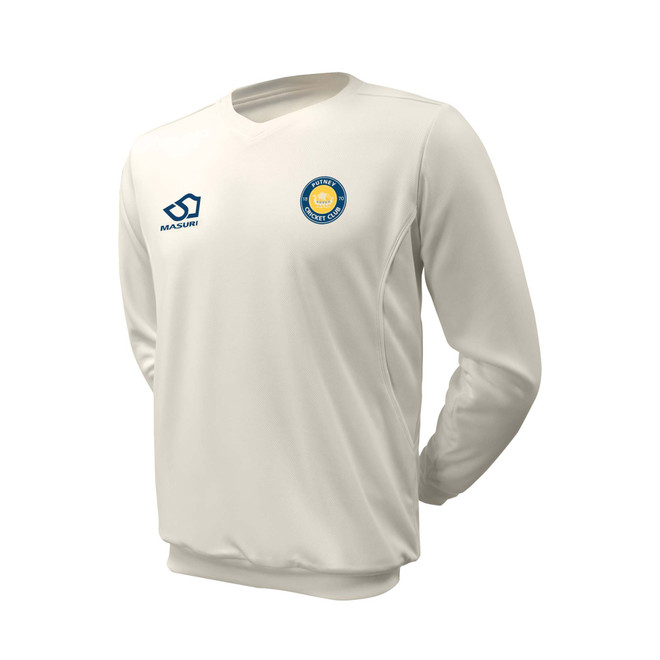 Long Sleeve Cricket Slipover -PUTN