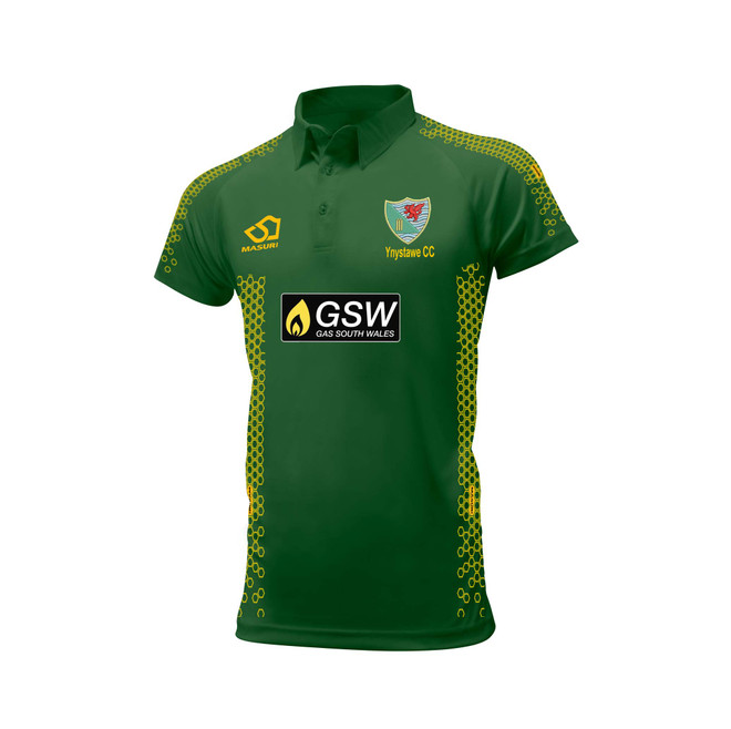 Mens Short Sleeve Coloured Cricket Shirt -YYSTW