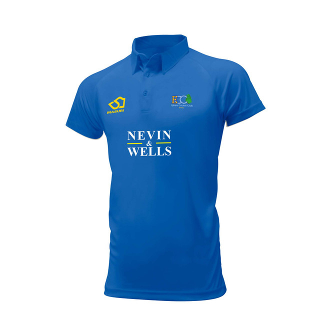 Junior Short Sleeve Coloured Cricket Shirt -EGHM