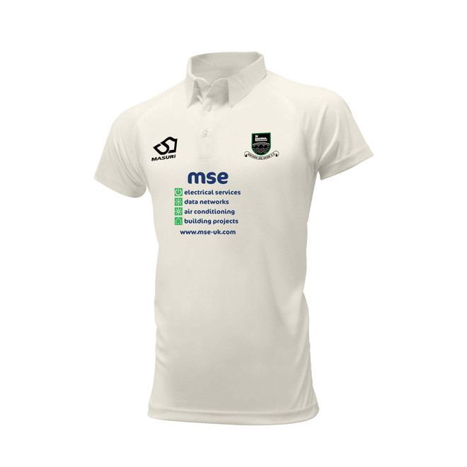 Mens Short Sleeve Cricket Shirt-BIDOAV