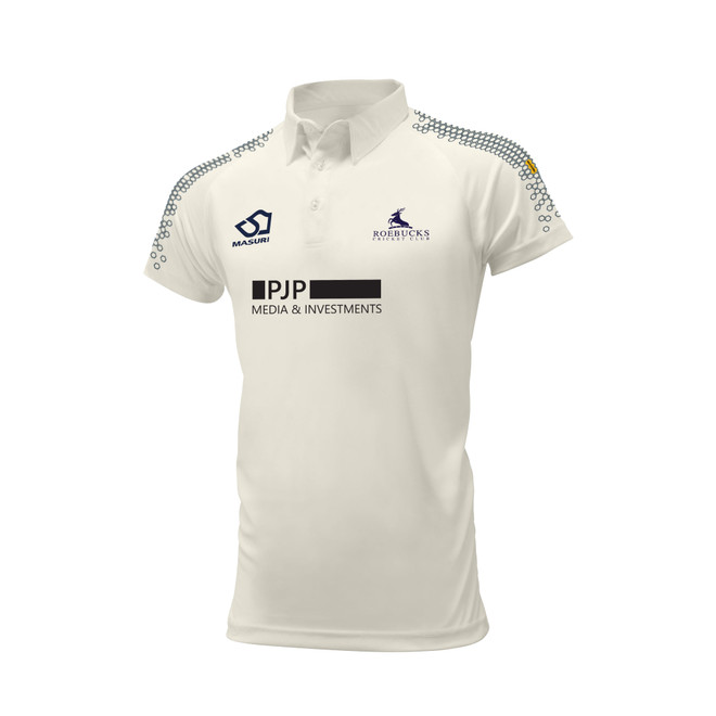 Junior Short Sleeve Cricket Shirt-ROEB