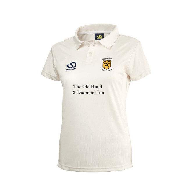 Women's Short Sleeve Cricket Shirt-ALBBRY